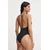 Nike Ženski jednodelni kupaći T-Back One Piece NESSE244-001, Crni