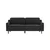 ATELIER DEL SOFA Sofa sa 3 sedišta Robin 3 Night Grey Walnut