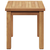 Kava Stol Smeđa 50 x 35 x 36 cm Čvrsto teak drvo