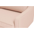 Atelier del Sofa Trosed Robin 3, 205x84x87cm, Roze