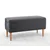ATELIER DEL SOFA Tabure Glend Grey