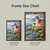 Zidna slika TUN010, 35 x 47 x 2 cm
