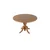 Hanah Home Trpezarijski sto i stolice Albero137, 100x75x100 cm, 4 stolice, Smeđi,