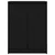 Komoda crni hrast 57x34x76 cm konstruirano drvo