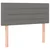 Vidaxl Box spring postelja z vzmetnico temno siva 120x200 cm blago