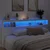 Vidaxl Omarica za vzglavje postelje LED bela 220x17x102 cm