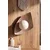 Opviq zidna lampa Eclipse, 1 × E27, braon
