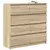 Komoda boja hrasta sonome 100x35x99 cm od konstruiranog drva