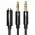 UGREEN AUX kabl F/M2x3.5mm 0.2m AV140 crni