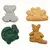 liewood set 4 modelčkov za pesek gill aussie sea shell mix