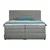 Boxspring Krevet Palace 160/200 cm , siva