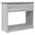Konzolni stol s ladicama sivi Sonoma 85,5x38,5x74,5 cm