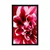 Plakat cvet vrtnice - 30x45 silver