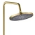 Komplet za prhanje REA Marco Brush Gold