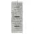 Ormar s ladicama Betonska siva 33 x 34,5 x 87 cm