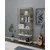 Hanah Home Polica za knjige, 80x174x30cm, Krem