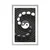 Plakat s paspartujem harmonični Jin in Jang - 40x60 no frame