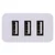 slomart USB polnilnik EAV SC-300, 3xUSB, 3.4A, bel