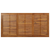 Vrtni stol s U-nogama 140 x 80 x 75 cm od masivnog drva bagrema