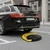 ModernHome Parking barijera sklopiva 40 cm zaobljena sa kljucem, daljinskomkontrolom i alarmom