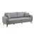 Atelier Del Sofa Garnitura raztegljivega kavča in postelje, Hera Set - siva