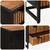 Ormar s ladicama s ladicama 75 x 30 x 54 cm