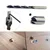 Silver Tools Set 7 svedrov za les 3-10 mm + nastavljiva konusna povrtala