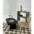 HANAH HOME Sto za dnevnu sobu Leo Large Black