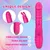 SuperLove Ultimate Thrusting Rabbit Vibrator Pink