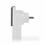 Nedis WIFIPO120FWT - Pametna spoljna utičnica 3680W/230V/Tip F/16A Wi-Fi IP44