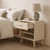 Hanah Home noćni ormarić Koko, 60 cm, travertin