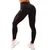 GymBeam Ženske tajice Mesh Panel Black M