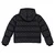 Guess PADDED HOODED LS JACKET W/ZIP Črna