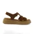 Mona Shoes Ženske sandale, Soft uložak, Kožne, Braon