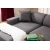 Atelier del Sofa Ugaona garnitura Petra Antracit