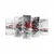 WALLXPERT slika iz 5 delova SILVER AND RED 5PMDF 18
