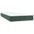 Krevet box spring s madracem tamnozeleni 120x190 cm baršunasti