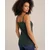 WE Fashion Top temno zelena