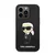 Maska Karl Lagerfeld Hc Silicone NFT Ikonik za iPhone 15 Pro Max, Crna