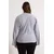 Trendyol Curve Ženska bluza Tbbss26Af00012, Siva