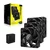 Corsair iCUE LINK RX120 MAX ohišni ventilator, 12 cm, črn, 3 kosi