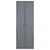 Vidaxl Vrtna omara siva 65x45x172 cm PP ratan