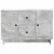 Kreveta Betonska siva 89 x 34,5 x 60 cm Konstruirano drvo