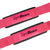GymBeam X-Grip Lifting Straps pink