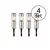 Globo 33253-4 - Komplet 4x LED solarnih lampi LED/0,06W/3,2V IP44