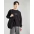 JACK & JONES Majica JWHVESTERBRO črna/bela