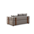 Atelier del Sofa Ugaona garnitura Gondol Siva