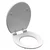 WC deska Schütte BLACK STONE MDF HG, Soft Close