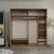 Hanah home Ormar Kale 220x210x52cm Bež