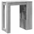 Barski stol s stalcima boja hrasta sonome 102x50x103,5cm drveni